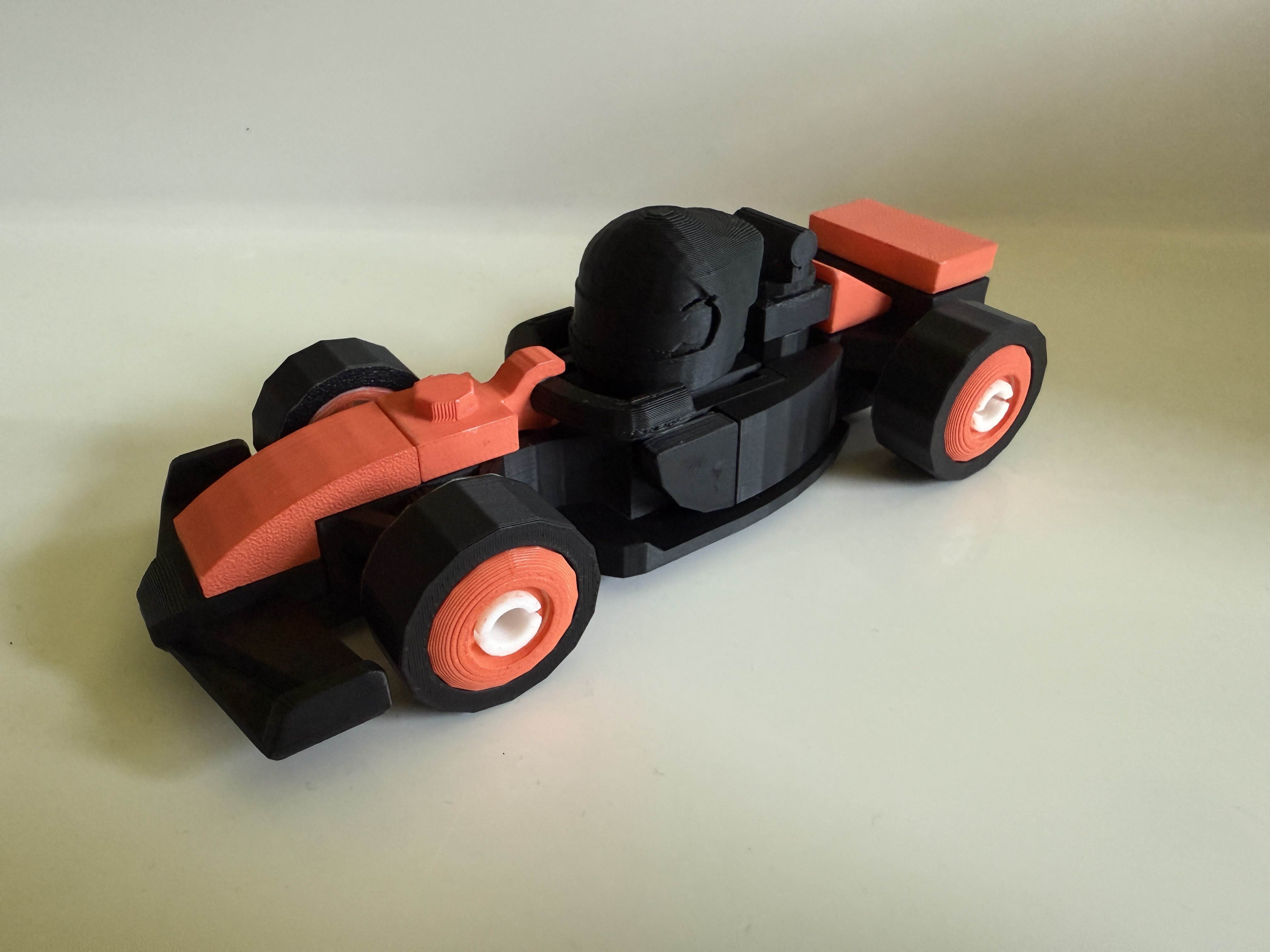 Kit Fórmula 1 Armable Impreso en 3D